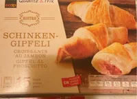 croissants au jambon