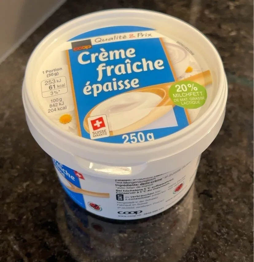 Creme fraiche épaisse