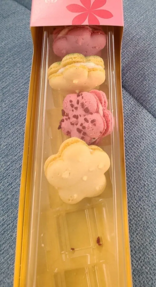 Macarons fragola-rabarbaro-limone