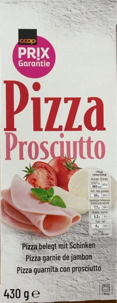 Pizza Prosciutto