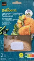 Schnitzel mit Spargelfüllung