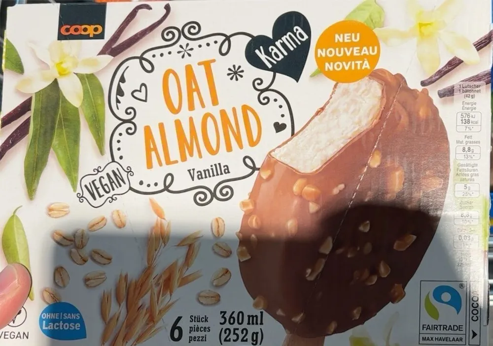 Oat almond vanilla
