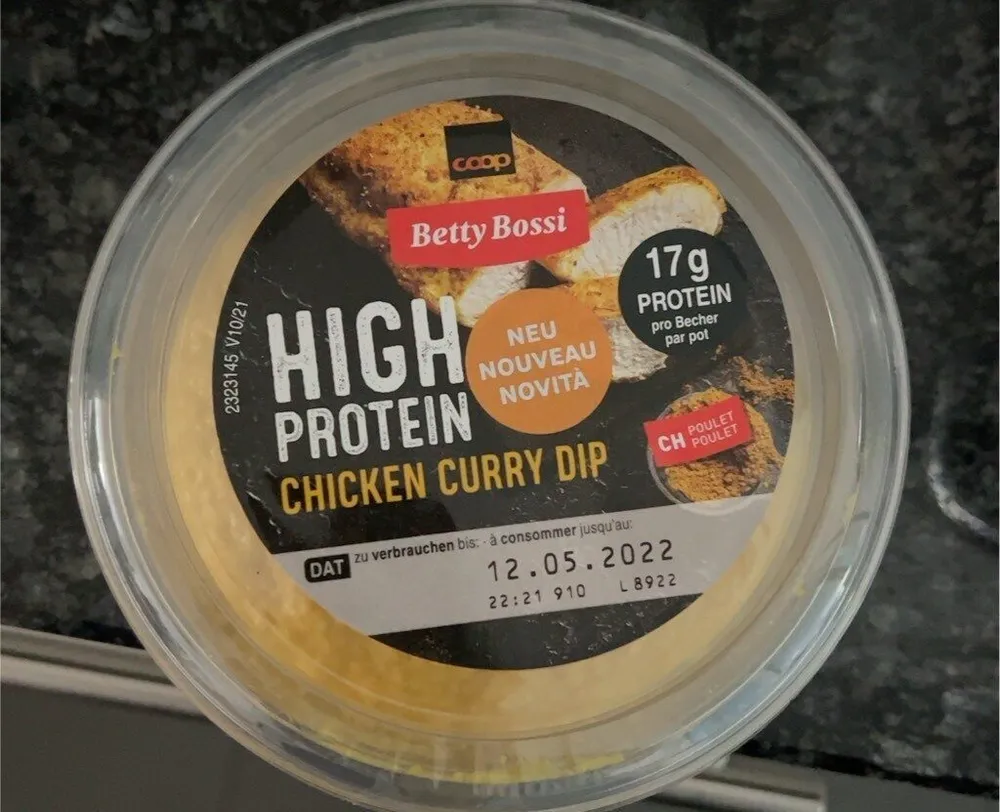 High Protein Chicken Curry Dip