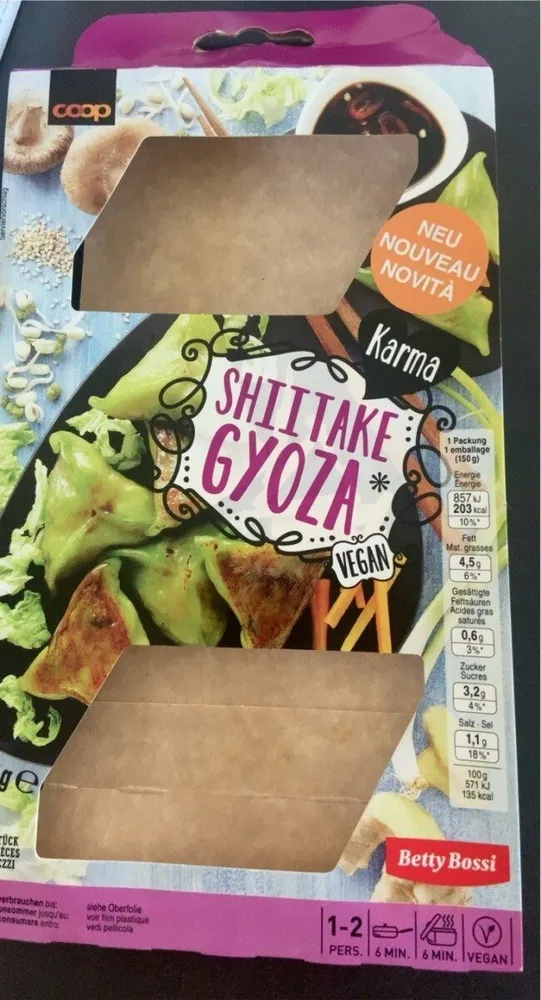 Shiitake Gyoza