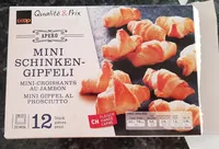 Mini-croissants au jambon a 12 Stk.