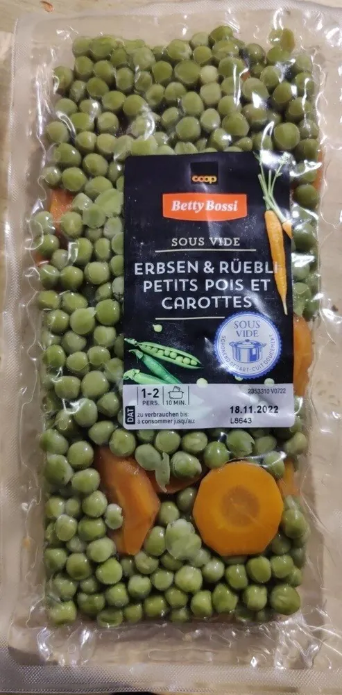 Erbsen Rüebli