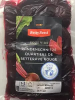 Quartiers de betterave rouge