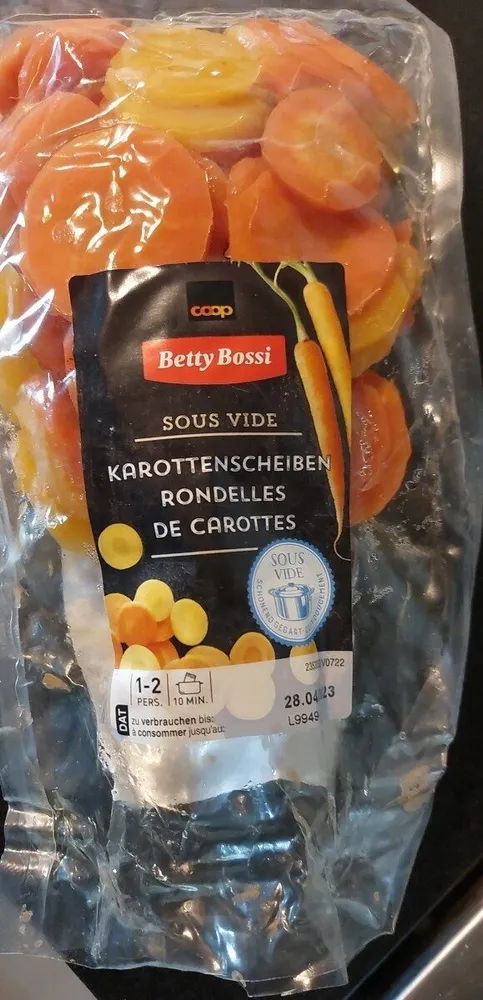 Rondelles de carottes