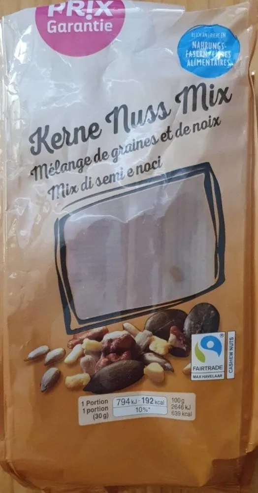 Mélanges de graines et de noix