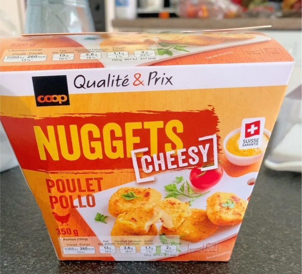 Nuggets cheesy