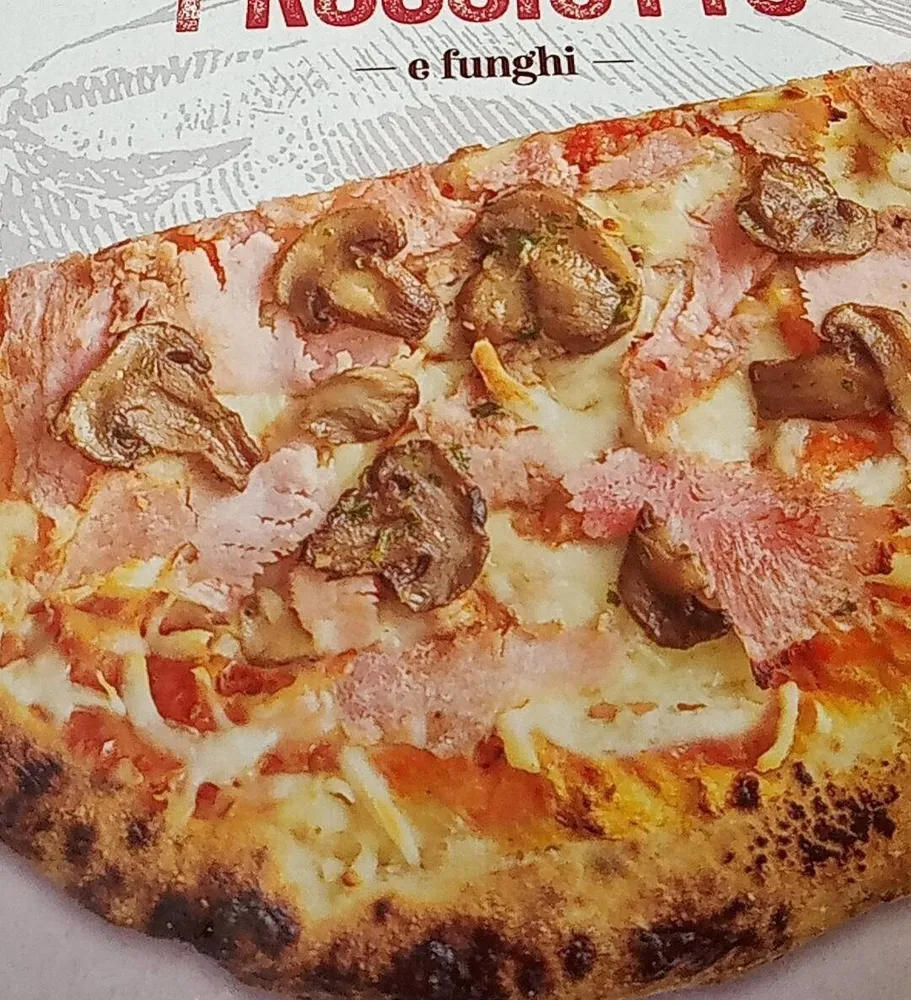 Pizza Prosciutto e Funghi