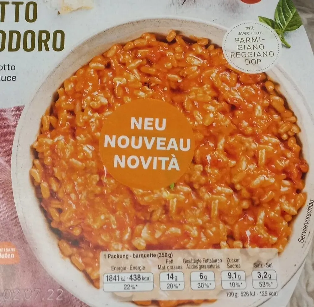 Risotto pomodoro