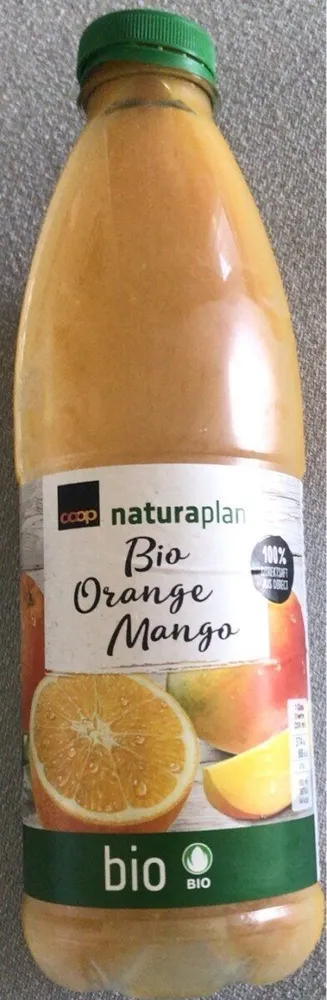 Jus d’orange bio mangue