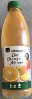 Jus d’orange bio mangue
