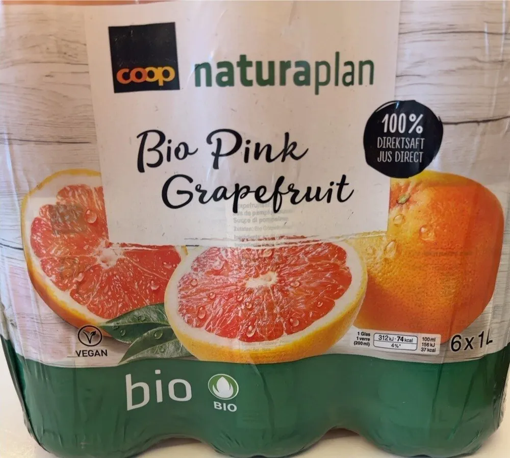 Bio pink grapefruit