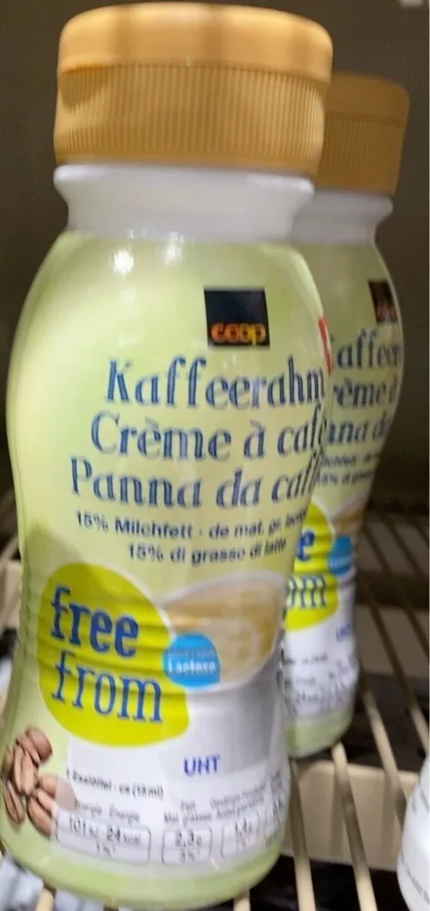 Kaffeerahm lactosefrei