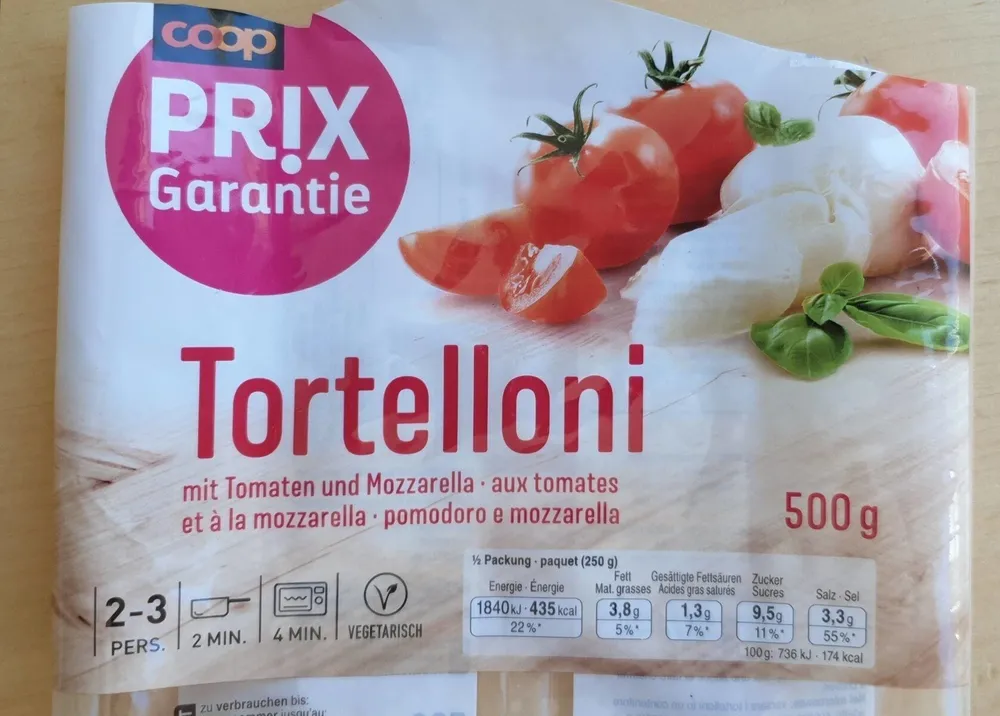 Tomaten Mozzarella Tortelloni