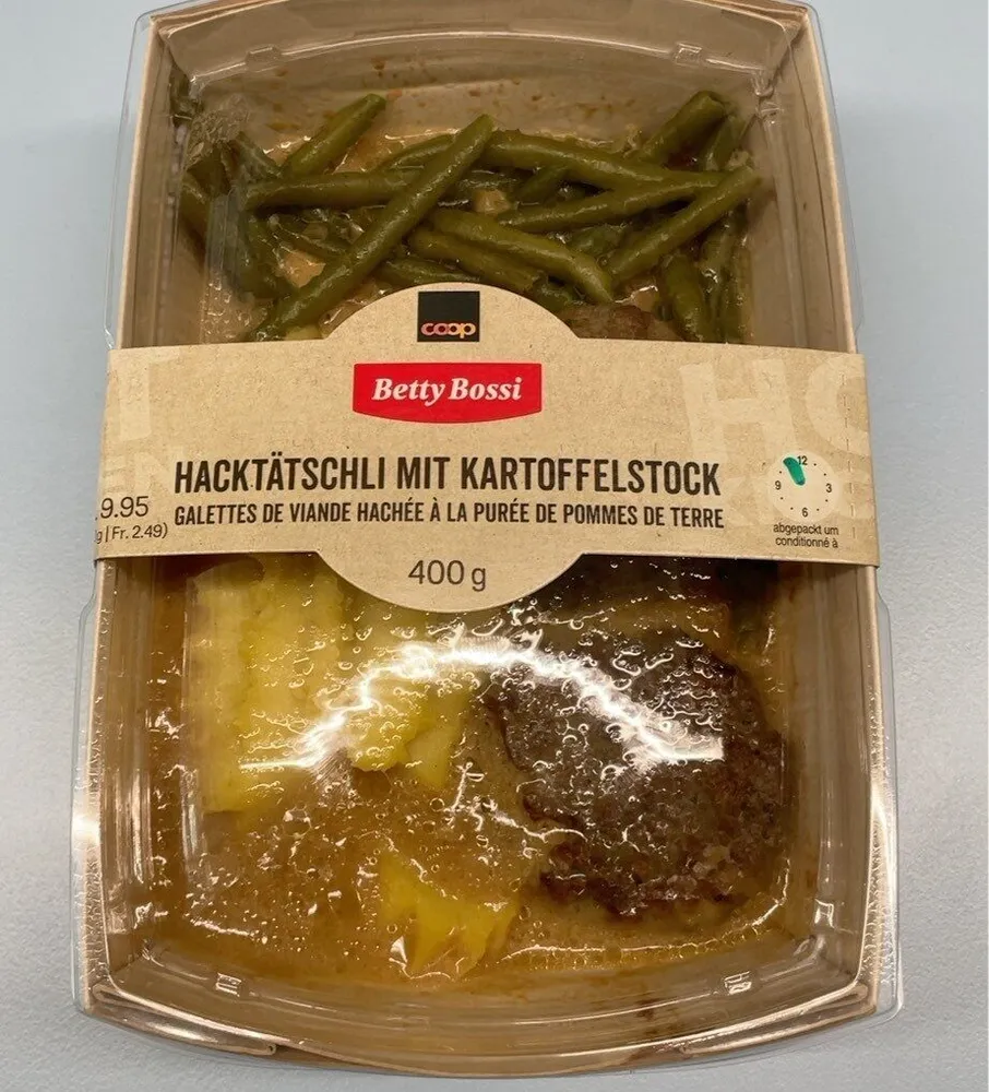 Gallete vuande hachée à la purée de pomme de terre