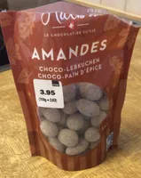 Amandes choco pain d’épices