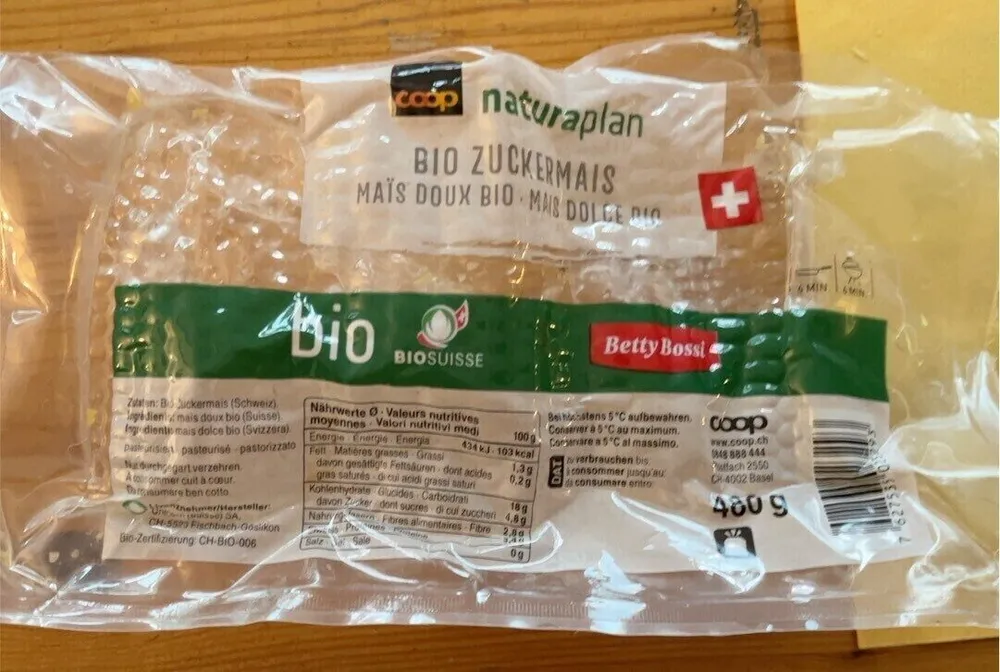 Bio zuckermais