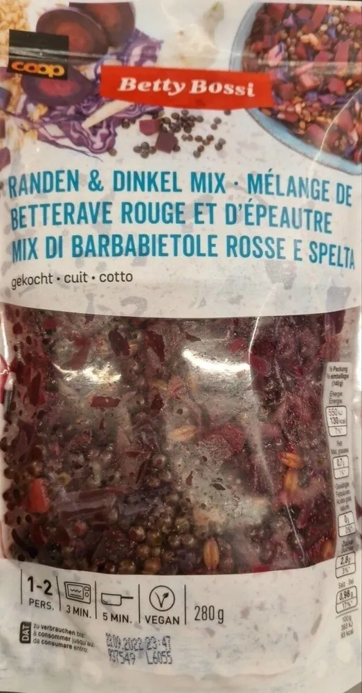 Betterave rouge et épeautre