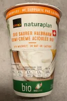 Demi-crème acidulée bio