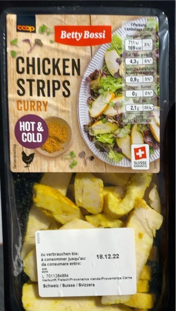 Chicken strip curry