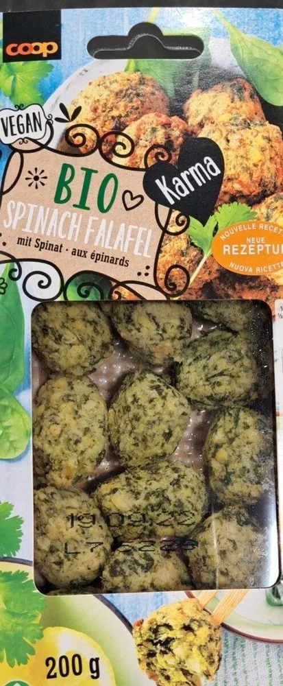 Falafel aux épinards