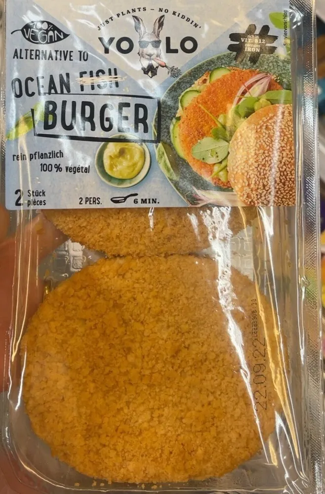 Alternative to Ocean Fish Burger