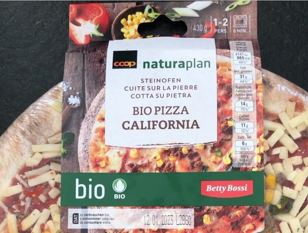 Bio pizza california