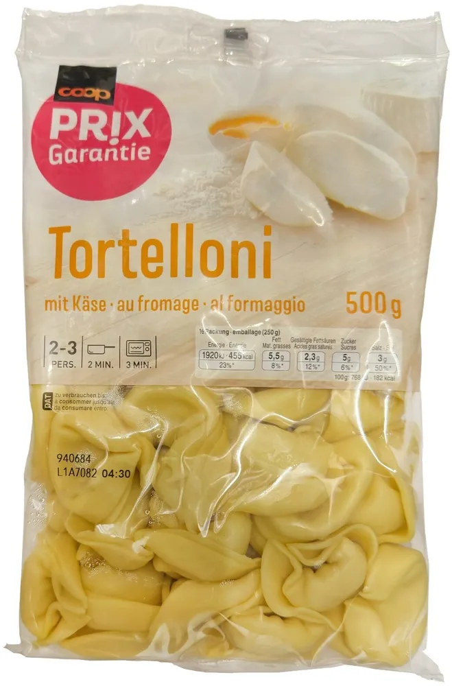 tortelloni au fromage