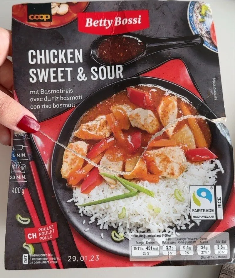 chicken sweet and sour