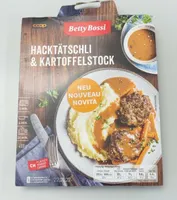 Hacktätschli & Kartoffelstock