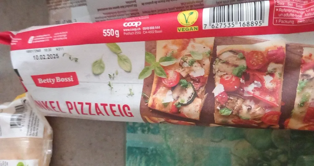 Dinkel Pizzateig