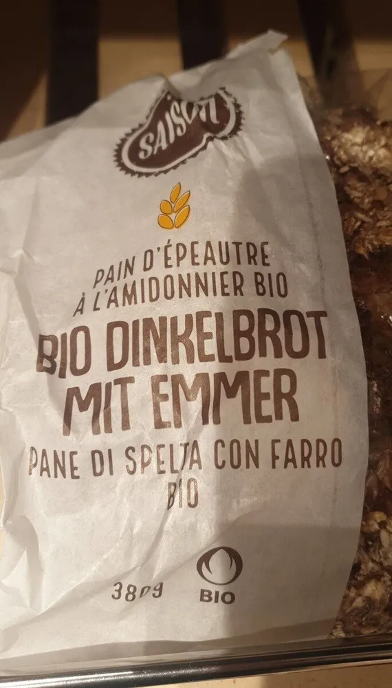 Pain d'épautre à l'amidonnier bio
