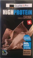 High protein choco drink