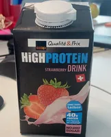 High Protein strawberry drink