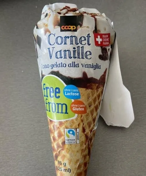 Cornet Vanille