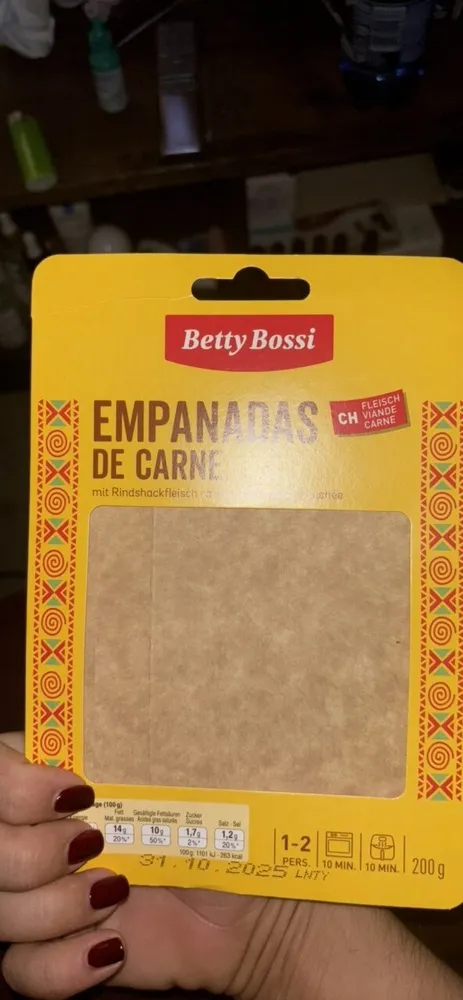 Empanadas à la viande de bœuf hachée