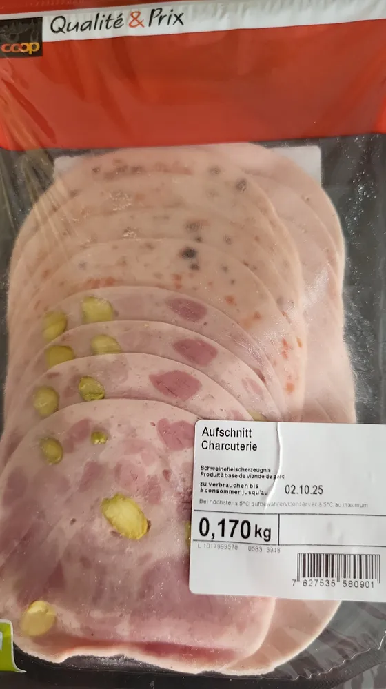Aufschnitt Charcuterie