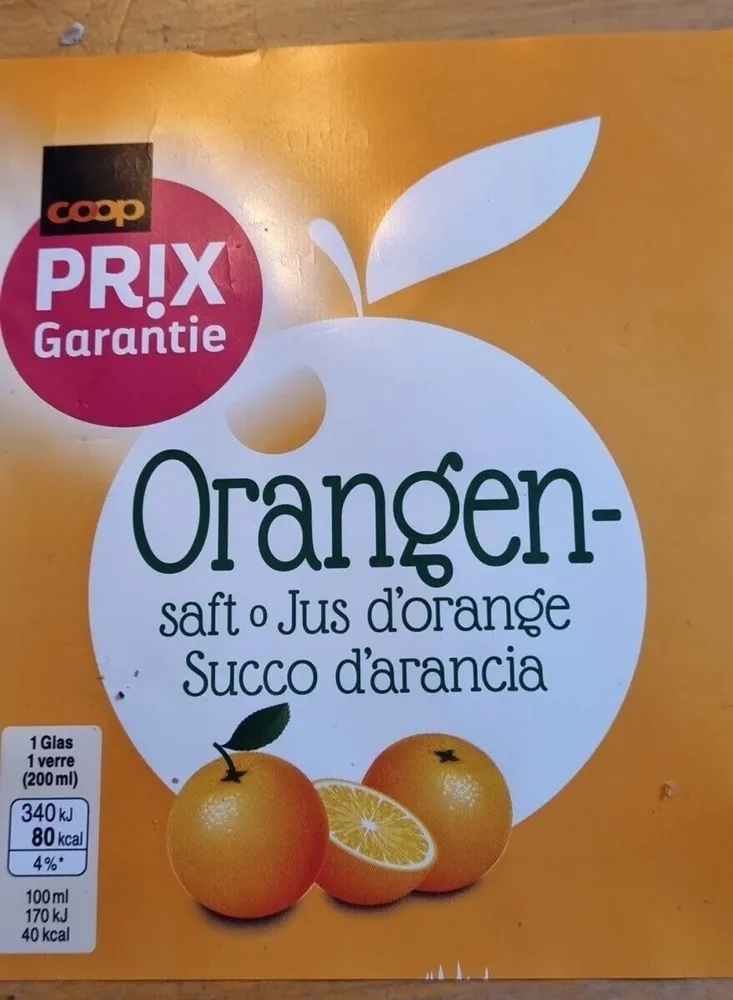 Jus d'orange
