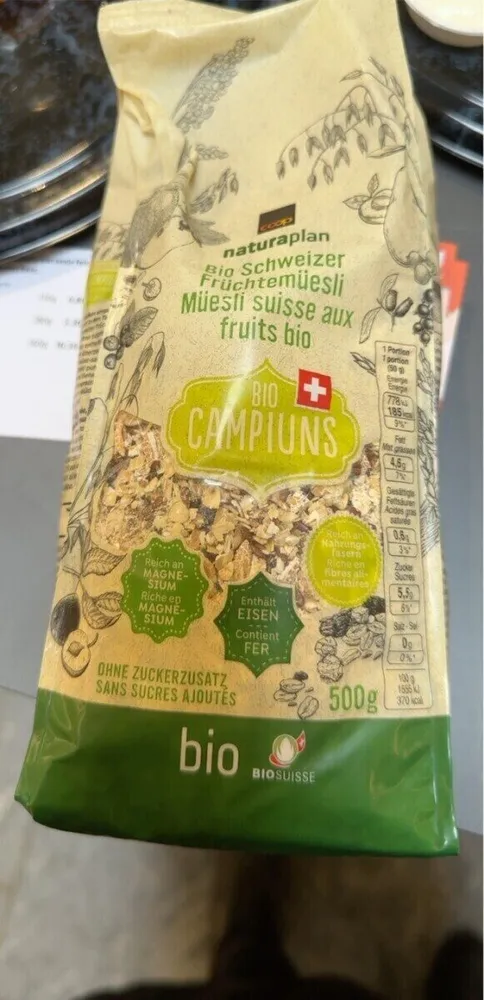 Bio Schweizer Fruchtmüesli