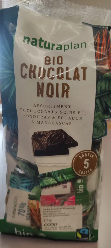 Assortiment De Chocolats Noirs Suisses
