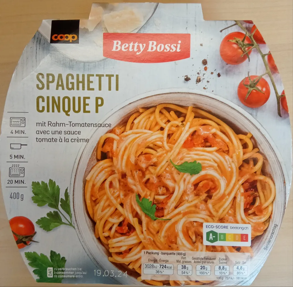 Spaghetti Cinque P
