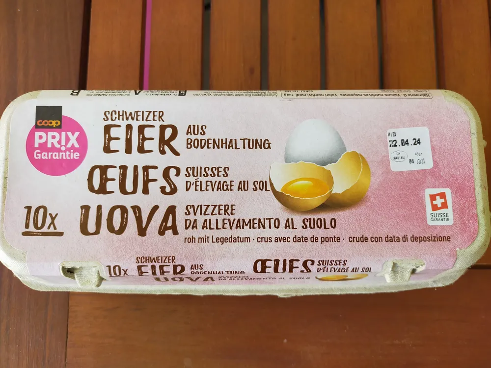 Schweizer Eier aus Bodenhaltung