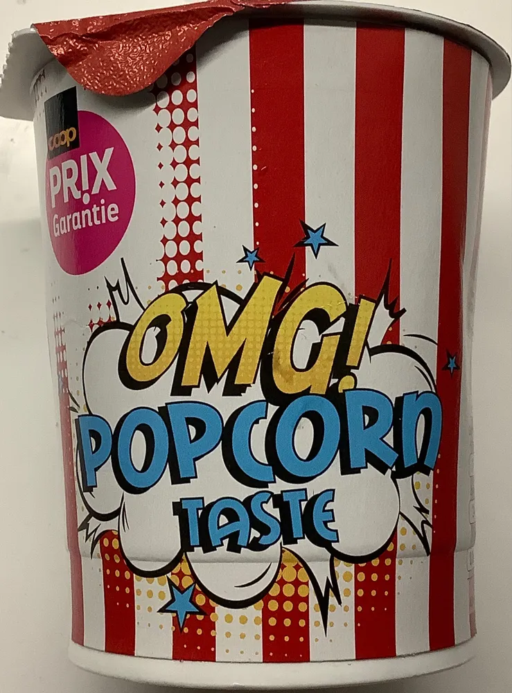 Yogourt arôme popcorn