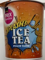 Yogourt thé froid pêche