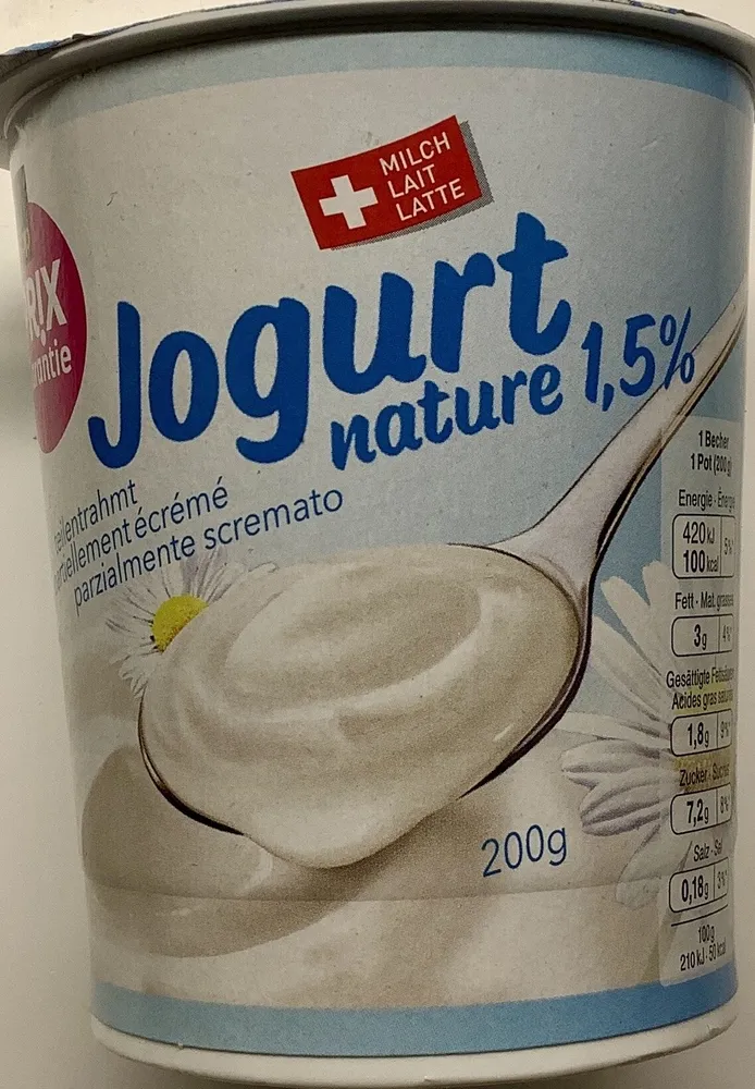 Yogourt nature 1.5%