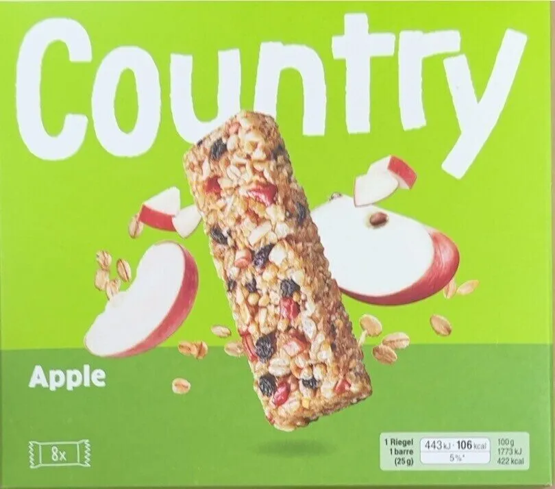 Country Apple Getreideriegel