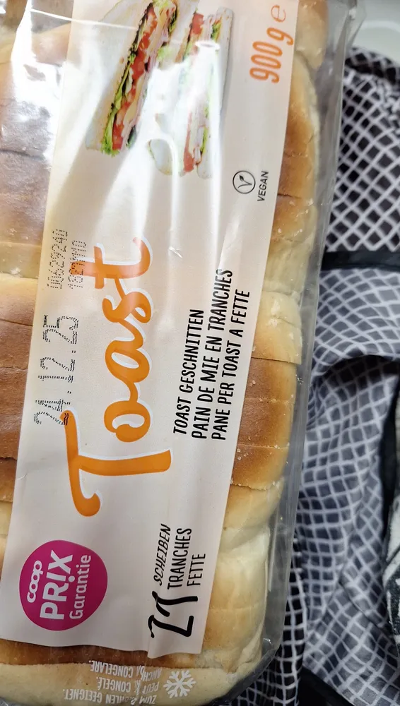 Toast 7 céréales tranchées fines